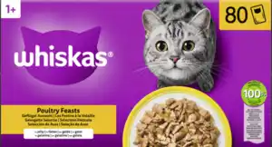 Whiskas Geflügel Auswahl in Gelee Jumbo Pack, 6.800 g