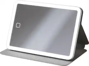 IDEENWELT LED-Kosmetikspiegel taupe
