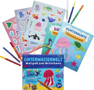 IDEENWELT Malspaß zum Mitnehmen Unterwasserwelt