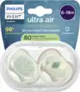 Bild 1 von PHILIPS AVENT ultra air Schnuller Blätter & Muster 6-18 Monate