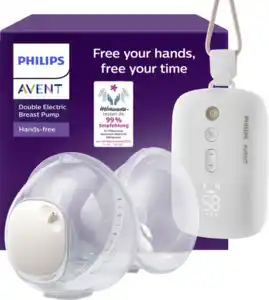 PHILIPS AVENT Hands-free Doppelmilchpumpe SCF53211