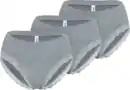 Bild 1 von IDEENWELT 3er Set Slips mit Spitze grau-meliert Gr. XL