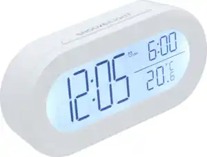 IDEENWELT Digitalwecker weiß