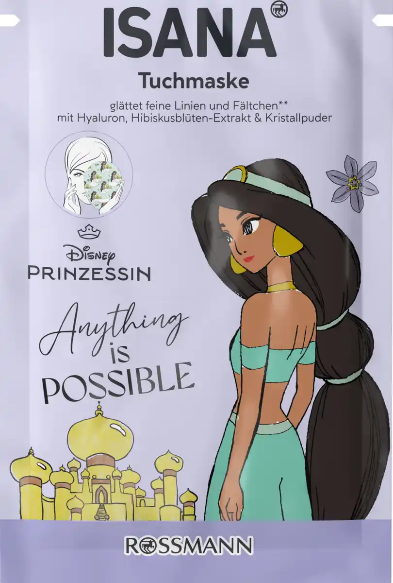 Bild 1 von ISANA Disney Tuchmaske Anything is possible