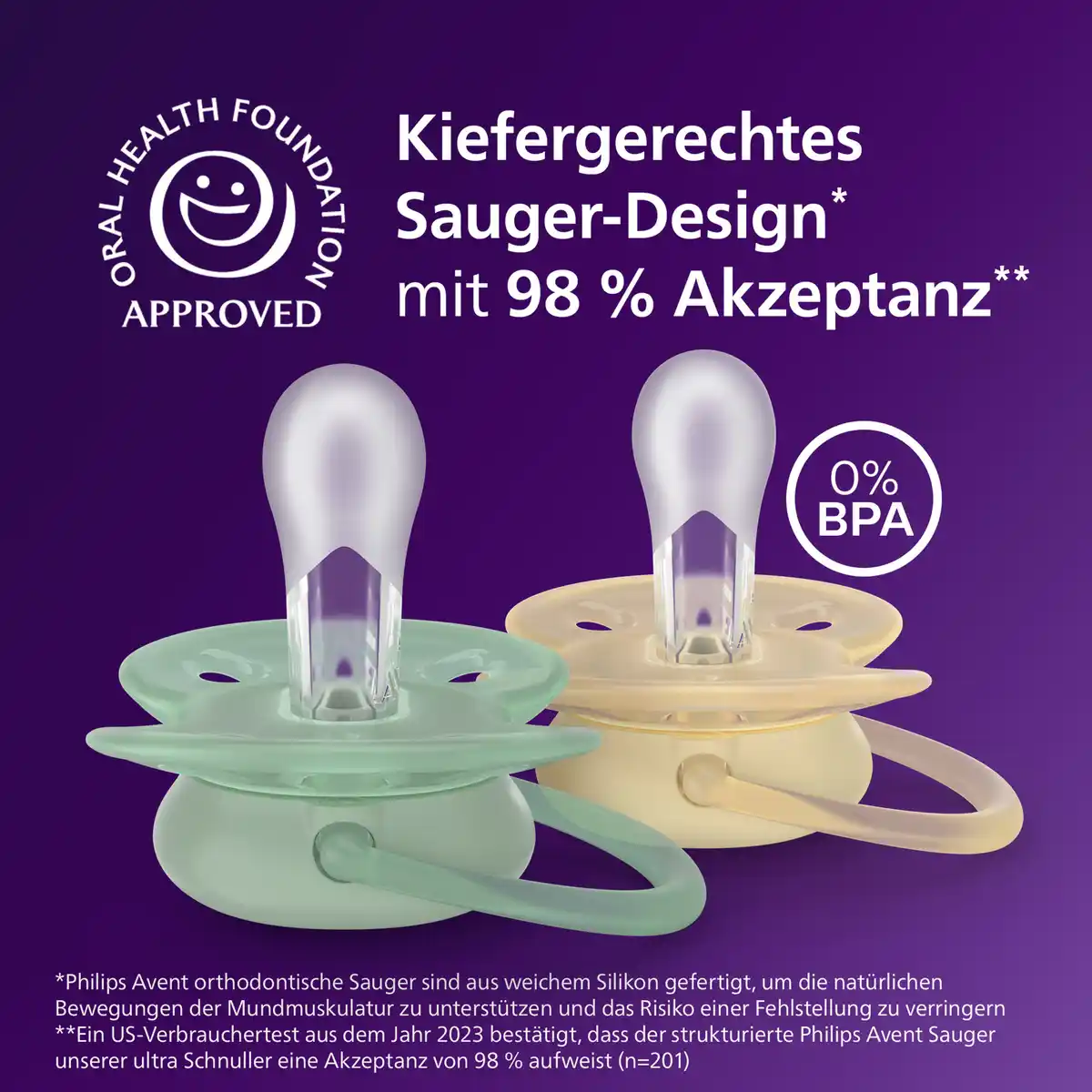 Bild 4 von PHILIPS AVENT UltraAir Schnuller 4er Set 6-18 Monate