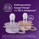 Bild 3 von PHILIPS AVENT ultra soft Schnuller lila & rosa 6-18 Monate