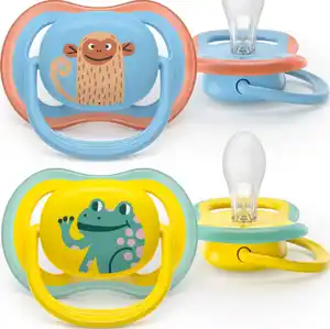 PHILIPS AVENT ultra air Schnuller Affe & Frosch 18+ Monate