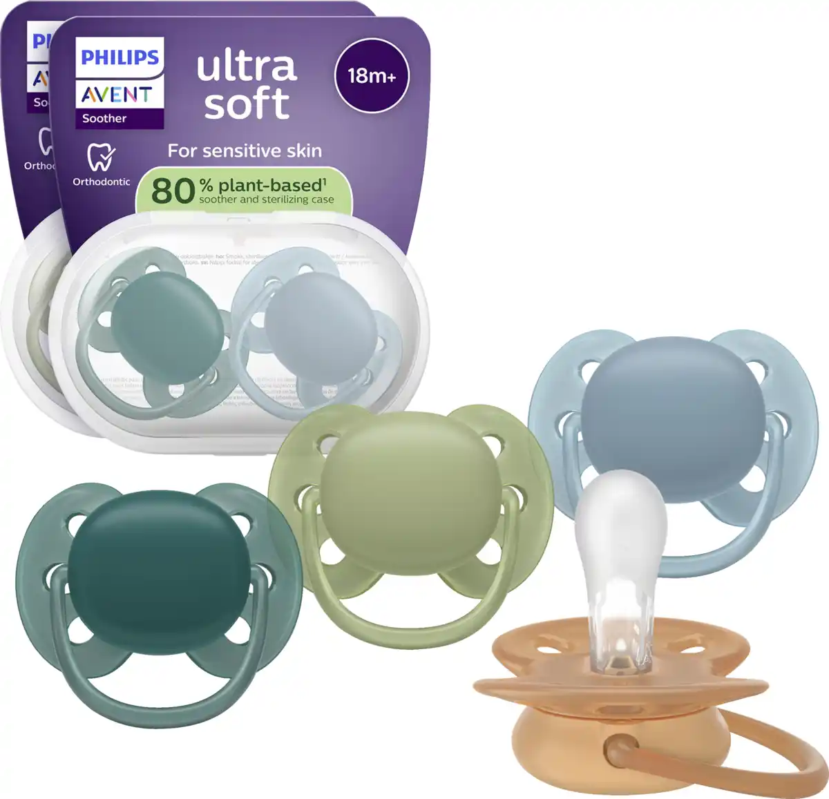 Bild 1 von PHILIPS AVENT UltraAir Schnuller 4er Set 6-18 Monate