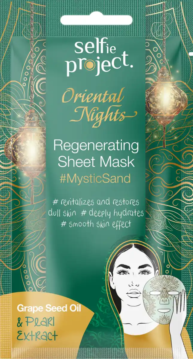 Bild 1 von Selfie Project Regenerierende Tuchmaske #MysticSand