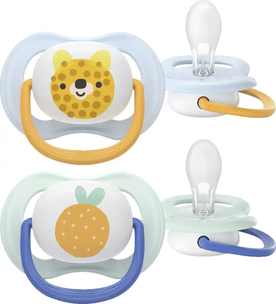 Bild 2 von PHILIPS AVENT ultra air Schnuller Tiger & Orange 0-6 Monate