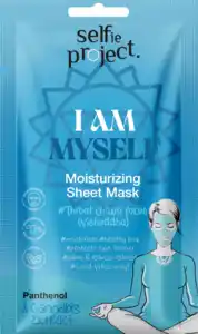 Selfie Project Feuchtigkeitsspendende Tuchmaske #I Am Myself