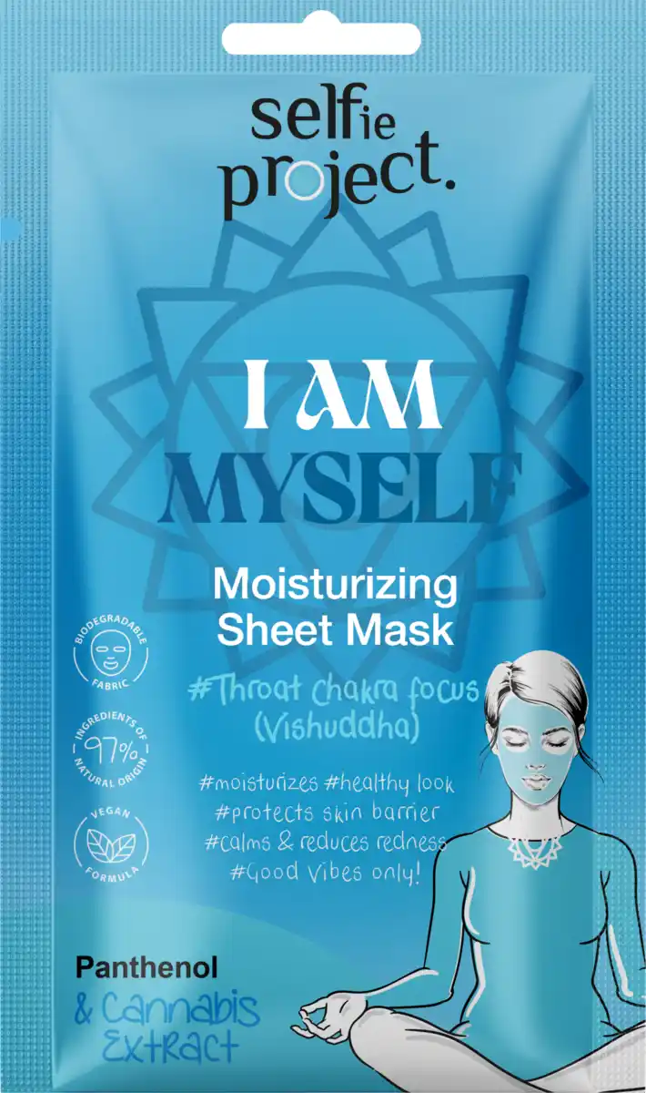 Bild 1 von Selfie Project Feuchtigkeitsspendende Tuchmaske #I Am Myself