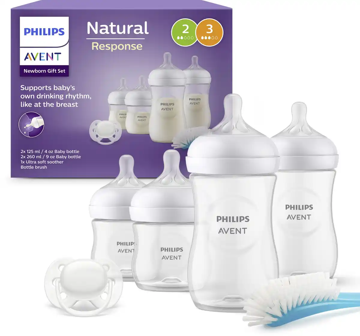 Bild 1 von PHILIPS AVENT Natural Response Flaschenset SCD83811