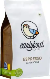 earlybird coffee Bio Röstkaffee Espresso, 500 g