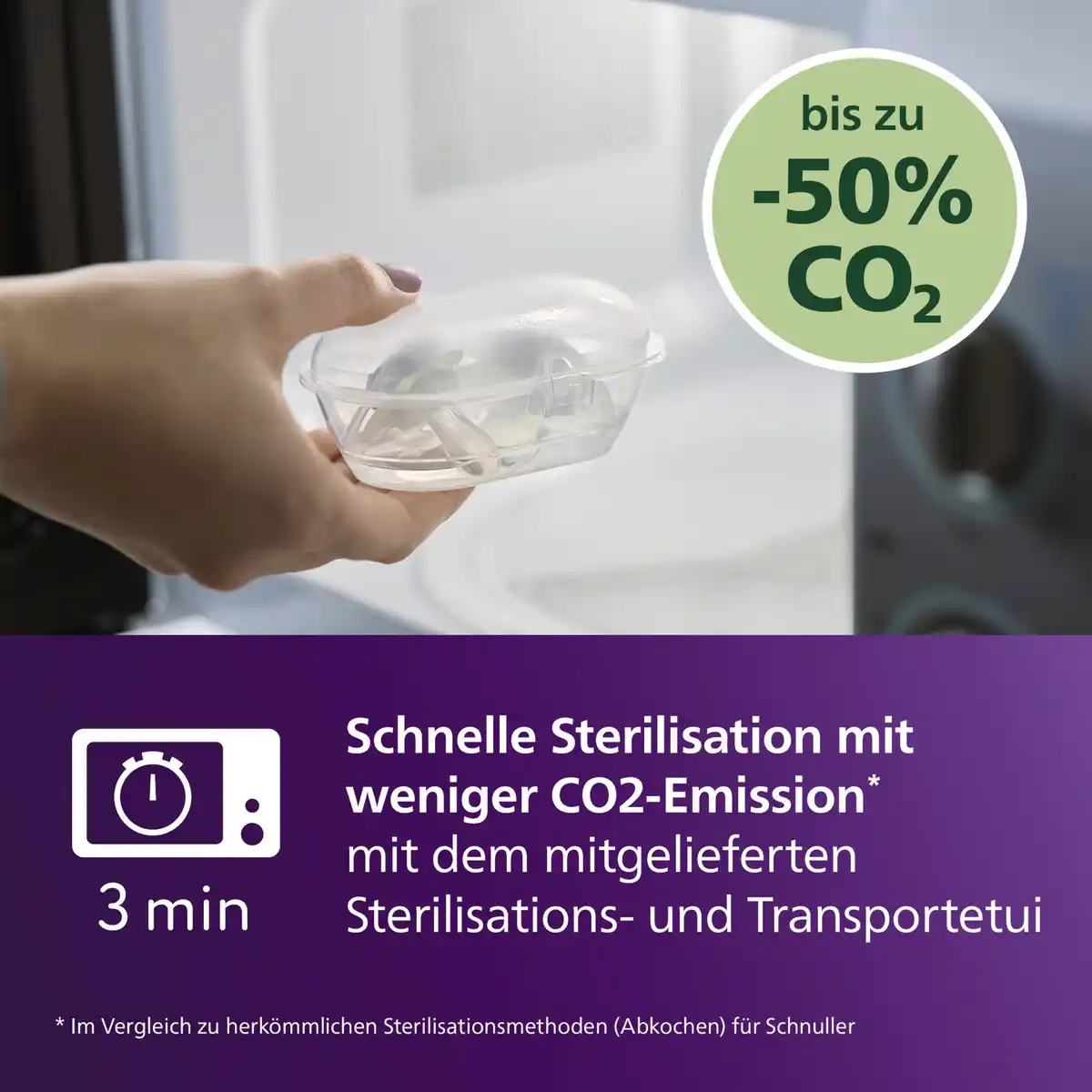 Bild 2 von PHILIPS AVENT ultra soft Schnuller lila & rosa 6-18 Monate