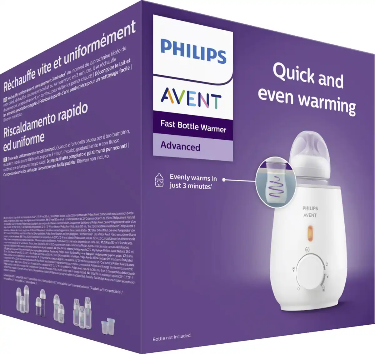 Bild 2 von PHILIPS AVENT Schneller Flaschenwärmer SCF35509