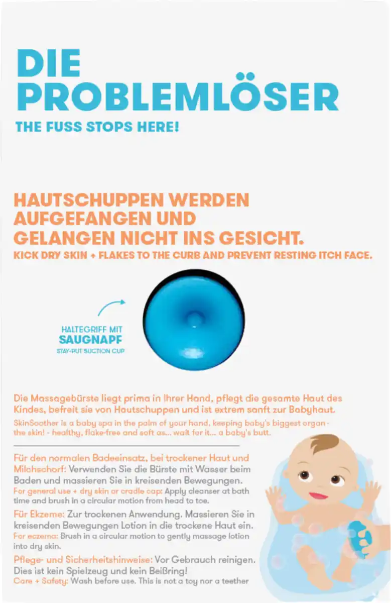 Bild 1 von frida baby Badebürste mit Massagefunktion