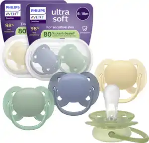 PHILIPS AVENT UltraAir Schnuller 4er Set 6-18 Monate