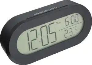 IDEENWELT Digitalwecker schwarz