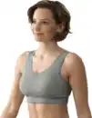Bild 2 von IDEENWELT Bustier mit Spitze grau-meliert Gr. XL