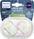 Bild 1 von PHILIPS AVENT ultra air Schnuller Vogel & Schmetterling 6-18 Monate