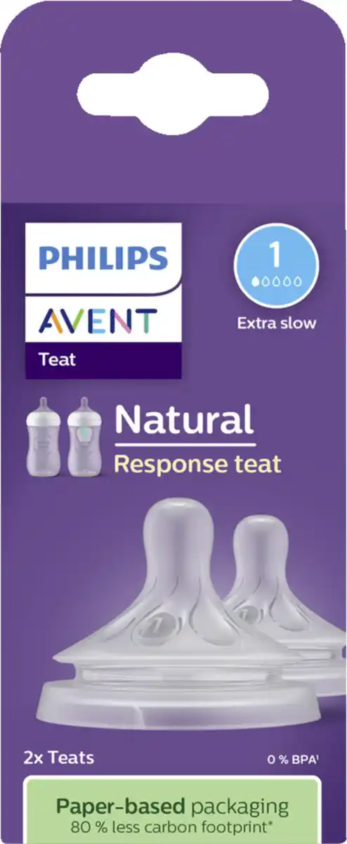 Bild 1 von PHILIPS AVENT Natural Response Sauger 1 SCY96102