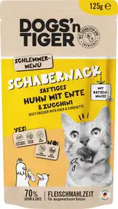Dogs'n Tiger Schlemmermenü Schabernack, 125 g