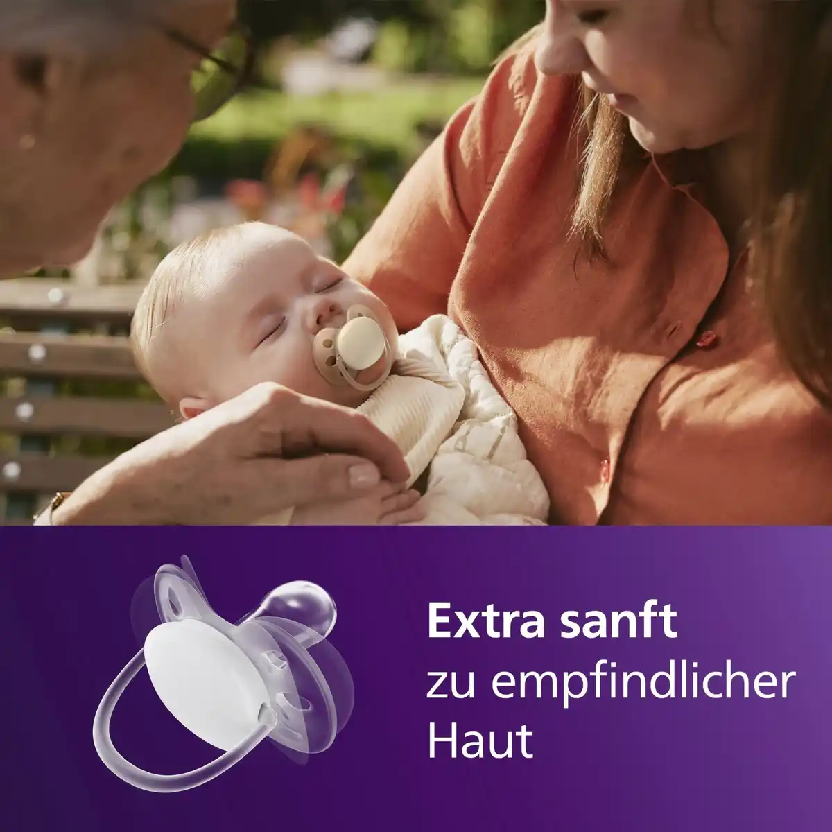 Bild 4 von PHILIPS AVENT ultra soft Schnuller beige & rosa 0-6 Monate