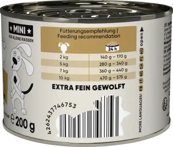 Bild 2 von Lucky Jim Hundenassfutter Mini Huhn & Leber, 200 g