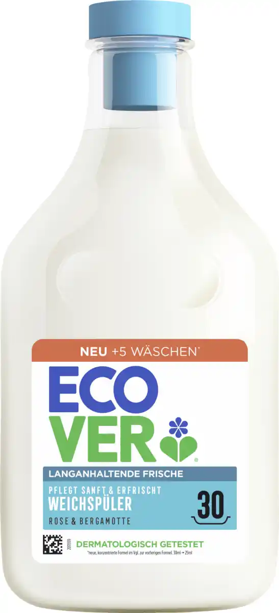 Bild 1 von Ecover Weichspüler Rose & Bergamotte 30WL, 30 WL