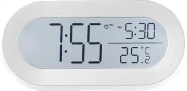 Bild 2 von IDEENWELT Digitalwecker weiß