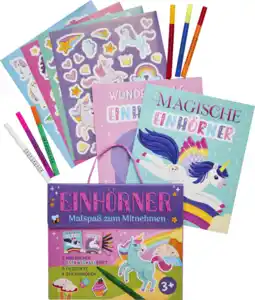 IDEENWELT Malspaß zum Mitnehmen Einhörner