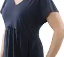 Bild 3 von IDEENWELT Jerseykleid dunkelblau Gr. L