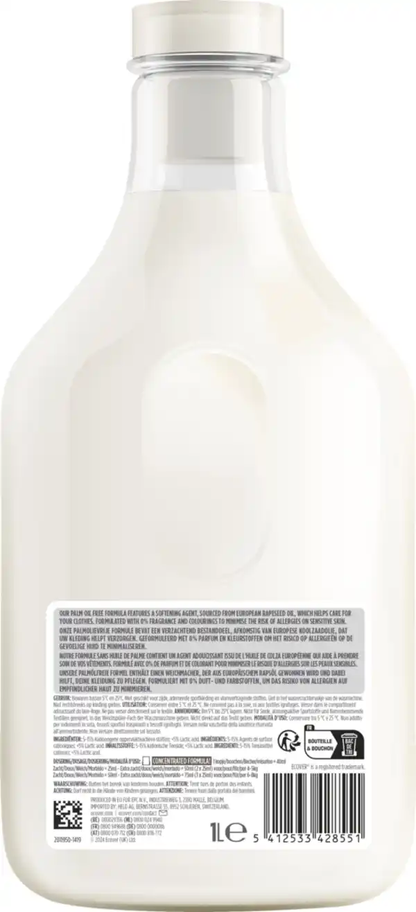 Bild 2 von Ecover Weichspüler Zero 40WL, 40 WL