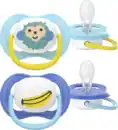 Bild 2 von PHILIPS AVENT ultra air Schnuller Affe & Banane 6-18 Monate