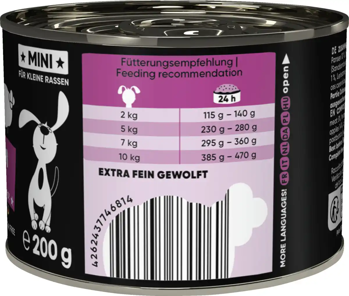 Bild 2 von Lucky Jim Hundenassfutter Mini Mono Lamm, 200 g