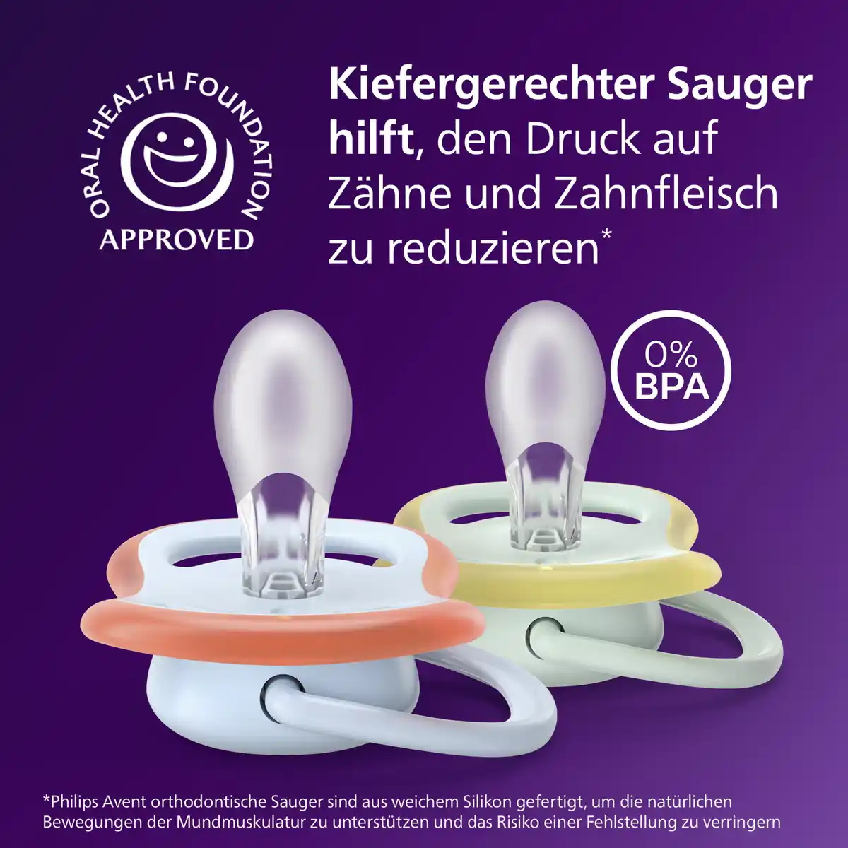 Bild 3 von PHILIPS AVENT UltraAir Schnuller 4er Set 0-6 Monate