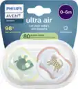 Bild 1 von PHILIPS AVENT ultra air Schnuller Raupe & Tiger 0-6 Monate