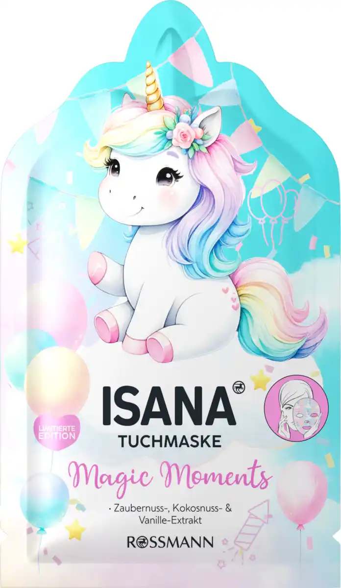 Bild 1 von ISANA Tuchmaske Magic Moments