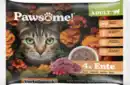 Bild 1 von Pawsome Nassfutter Adult Ente Vorteilspack, 340 g