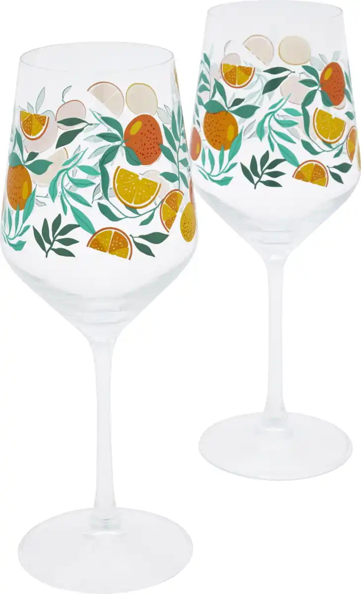 Bild 2 von IDEENWELT 2er Set Cocktailgläser Aperol