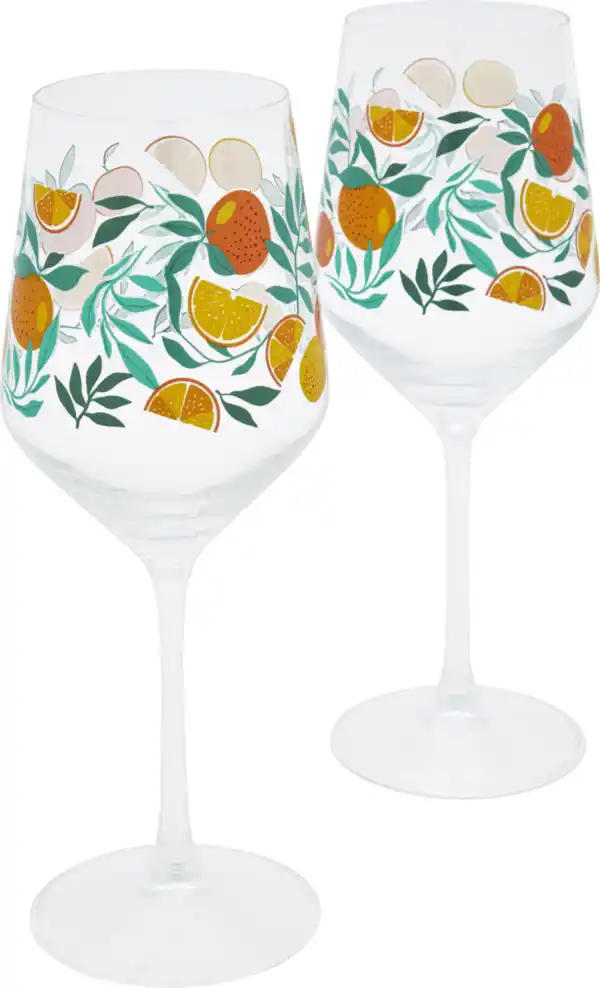 Bild 2 von IDEENWELT 2er Set Cocktailgläser Aperol