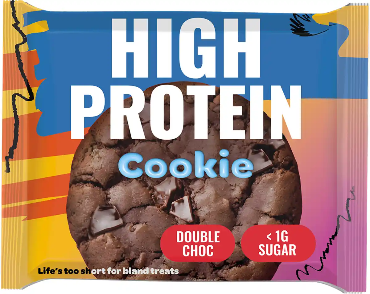 Bild 1 von HANS Brainfood High Protein Cookie Double Choc, 35 g