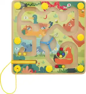 IDEENWELT Magnetkugelspiel Zoo