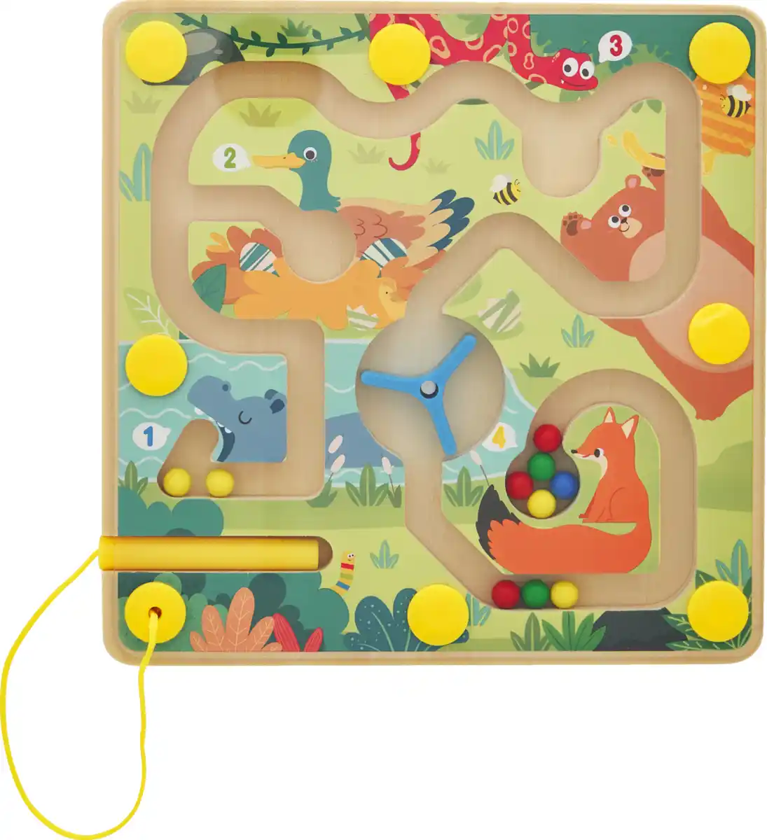 Bild 1 von IDEENWELT Magnetkugelspiel Zoo