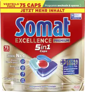 Somat Excellence Premium 5in1 Caps Vorteilspack