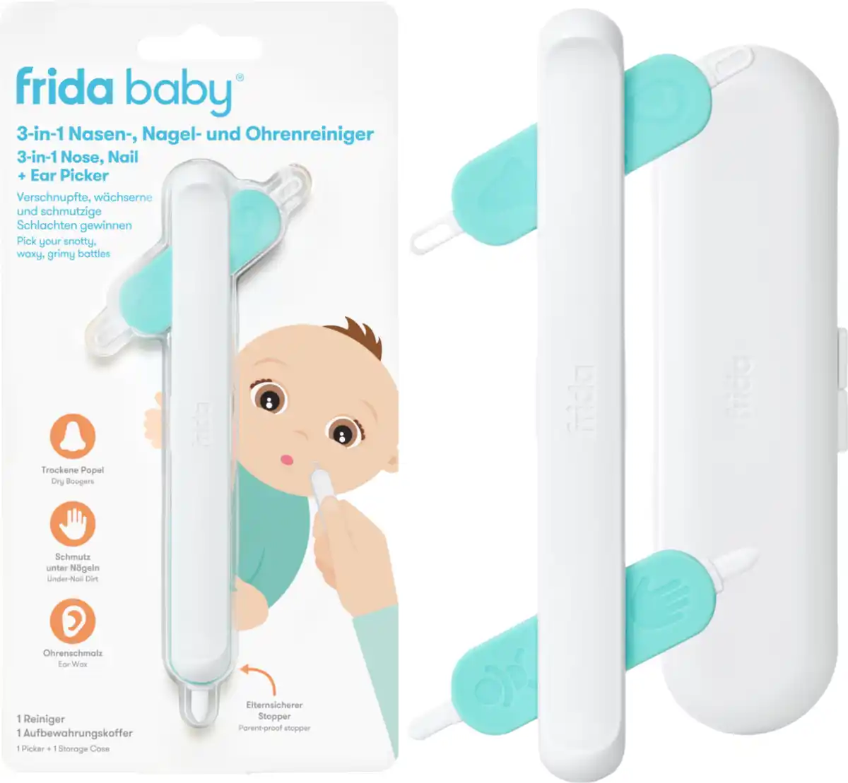 Bild 3 von frida baby 3-in-1 Nasen, Nägel- und Ohrenreiniger