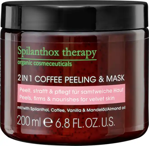 Bild 2 von Spilanthox therapy 2in1 Coffee Peeling & Mask, 200 ml