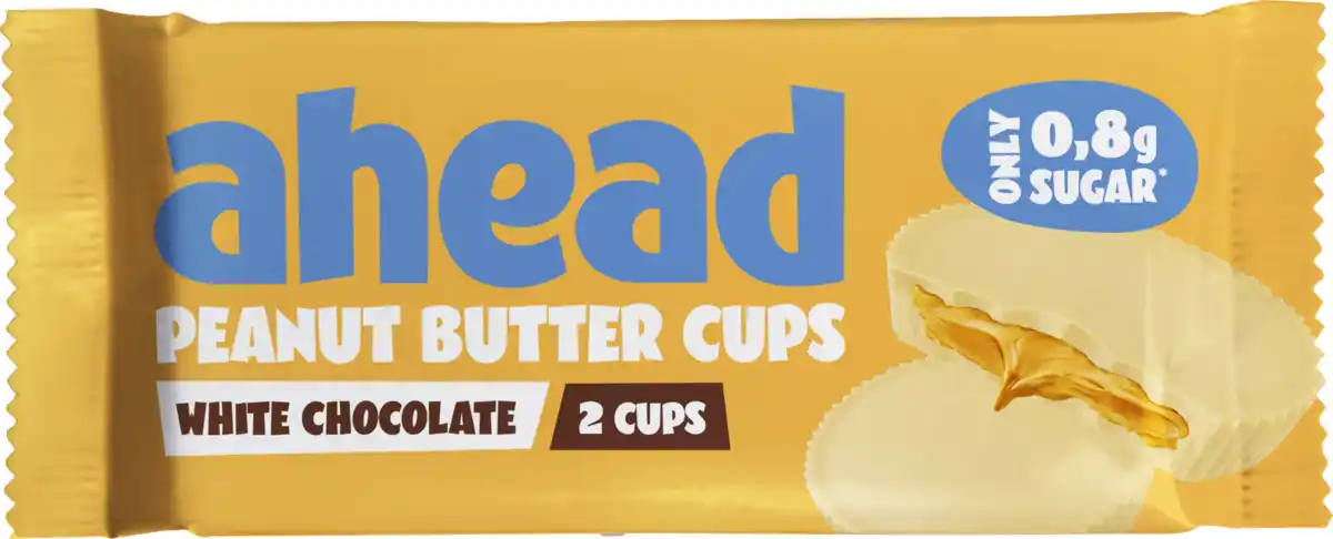 Bild 1 von ahead Peanutbutter Cup White Chocolate, 34 g