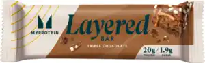 Myprotein Retail Layered Bar, Triple Chocolate, 60 g